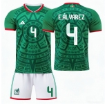 2026 FIFA World Cup Mexico Soccer Home Jersey #4