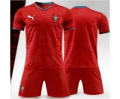 2026 FIFA World Cup Portugal Soccer Home Jersey Blank