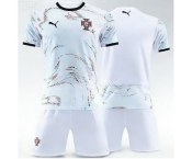 2026 FIFA World Cup Portugal Soccer White Jersey Blank
