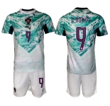 Men's Portugal Team #9 Ramos Green 2026 World Cup Away Soccer Jersey Suit