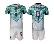 Men's Portugal Team #9  Ramos Green 2026 World Cup Away Soccer Jersey Suit