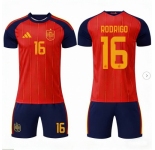 2026 FIFA World Cup Spain Soccer Home Jersey #16
