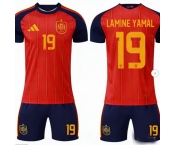 2026 FIFA World Cup Spain Soccer Home Jersey #19