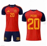 2026 FIFA World Cup Spain Soccer Home Jersey #20