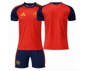 2026 FIFA World Cup Spain Soccer Home Jersey Blank