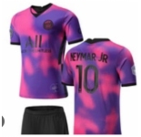 Neymar JR Purple Soccer jersey