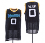 Monstars 0 Alien Black Space Jam Stitched Mesh Movie Jersey