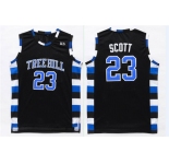 One Three Hill 23 Scott Black Stitched Jersey