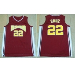 Richmond Oilers 22 Timo Cruz Home Coach Carter Movie Stitched Jersey