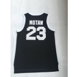 Tournament ShootOut 23 Motaw Black Throwback Movie Basketball Jersey