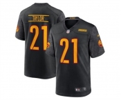 Women's Washington Commanders #21 Sean Taylor 2022 Black Game Stitched Jersey