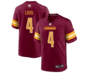Women's Washington Commanders #4 Frankie Luvu Nike Burgundy Team Color Vapor Limited Jersey