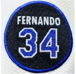 Dodgers Fernando Valenzuela patch Biaog