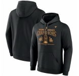 Men Los Angeles Dodgers Black 2024 World Series Champions Locker Room Parade Pullover Hoodie