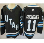 Men's Utah Hockey Club #11 Dylan Guenther Navy 2024 Stitched Jersey