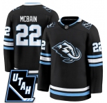 Men's Utah Hockey Mammoth #22 Jack McBain 2025 Limited All Stitched Black Jersey