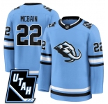 Men's Utah Hockey Mammoth #22 Jack McBain 2025 Limited All Stitched Blue Jersey
