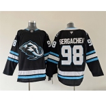 Men's Utah Mammoth #98 Mikhail Sergachev Navy 2025 Stitched Jersey
