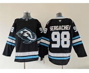Men's Utah Mammoth #98 Mikhail Sergachev Navy 2025 Stitched Jersey