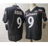 Men's Cincinnati Bearcats #9 Desmond Ridder Alumni Black NCAA Jersey College Football