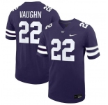 Men's Kansas State Wildcats #22 Deuce Vaughn Purple Stitched Jersey