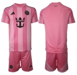 Men's Inter Miami CF Blank 25-26 Pink Home Soccer Jersey Suit