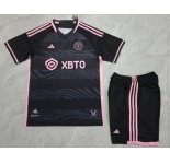 Men's Inter Miami CF Custom Black Soccer Jersey Suit