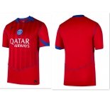 Men's Nike Paris Saint-Germain Red 3rd 2025-2026 Shirt