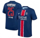 Men's Paris Saint-Germain 2025 Champions League Navy Soccer Jersey