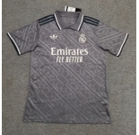 Men Real Madrid Gray Soccer Jersey