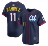 Men's American League #11 José Ramírez Navy 2025 All-Star Edition Limited Stitched Baseball Jersey