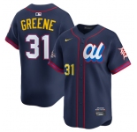 Men's American League #31 Riley Greene Navy 2025 All-Star Edition Limited Stitched Baseball Jersey