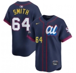 Men's American League #64 Shane Smith Navy 2025 All-Star Edition Limited Stitched Baseball Jersey
