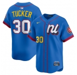 Men's National League #30 Kyle Tucker Blue 2025 All-Star Edition Limited Stitched Baseball Jersey