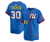 Men's National League #30 Kyle Tucker Blue 2025 All-Star Edition Limited Stitched Baseball Jersey