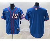 Men's National League Arizona Diamondbacks Blank Blue 2025 All-Star Edition Limited Stitched Baseball Jersey