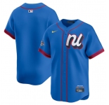 Men's National League Blank Navy 2025 All-Star Edition Limited Stitched Baseball Jersey
