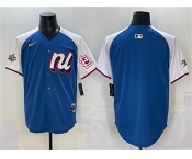 Men's National League St. Louis Cardinals Blank Blue Alternate 2025 All-Star Edition Limited Stitched Baseball Jersey