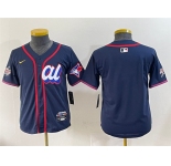 Women's American League Toronto Blue Jays Blank Navy 2025 All-Star Edition Limited Stitched Baseball Jersey