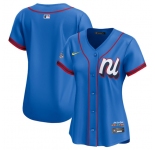 Women's National League Blank Blue 2025 All-Star Edition Limited Stitched Baseball Jersey