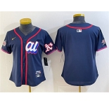 Youth American League Oakland Athletics Blank Navy 2025 All-Star Edition Limited Stitched Baseball Jersey