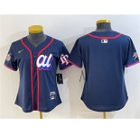 Youth American League Tampa Bay Rays Blank Navy 2025 All-Star Edition Limited Stitched Baseball Jersey