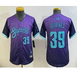 Youth Arizona Diamondbacks #39 Corbin Burnes Purple 2025 City Connect Limited Jersey