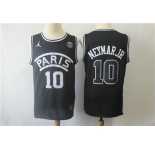 Paris Saint-Germain #10 Neymar Jr Black Jordan Fashion Jersey