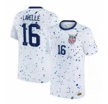 Men United States ACTIVE PLAYER Custom White 2023 Home Jersey