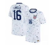 Men United States ACTIVE PLAYER Custom White 2023 Home Jersey