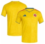 Men adidas Yellow Colombia National Team FIFA x World Cup 2026 Home Replica Jersey