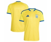 Men adidas Yellow Ukraine National Team FIFA x World Cup 2026 Home Replica Jersey
