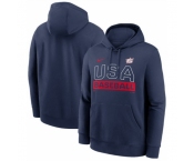 Men USA Baseball Navy 2026 World Baseball Classic Club Hoodie