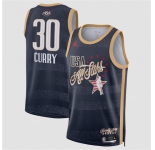 Men's 2026 All-Star #30 Stephen Curry Navy Stitched Basketball Jersey